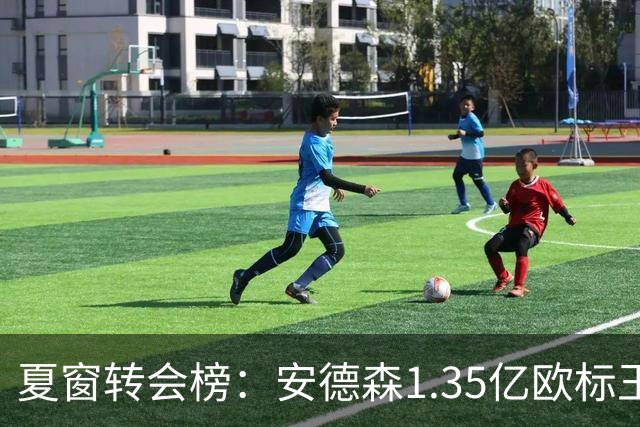 夏窗转会榜：安德森1.35亿欧标王 5000万欧+交易已11笔